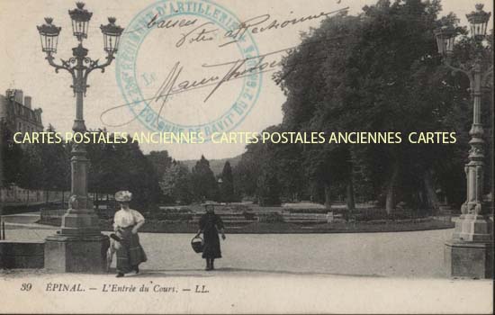 Cartes postales anciennes > CARTES POSTALES > carte postale ancienne > cartes-postales-ancienne.com Grand est Vosges Epinal