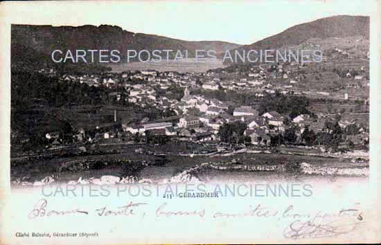 Cartes postales anciennes > CARTES POSTALES > carte postale ancienne > cartes-postales-ancienne.com Grand est Vosges Gerardmer