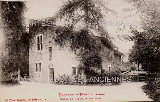 Cartes postales anciennes > CARTES POSTALES > carte postale ancienne > cartes-postales-ancienne.com Grand est Vosges Domremy La Pucelle