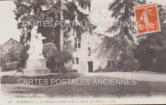 Cartes postales anciennes > CARTES POSTALES > carte postale ancienne > cartes-postales-ancienne.com Grand est Vosges Domremy La Pucelle