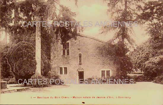 Cartes postales anciennes > CARTES POSTALES > carte postale ancienne > cartes-postales-ancienne.com Grand est Vosges Domremy La Pucelle