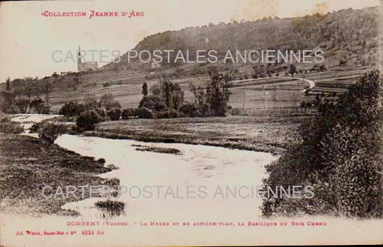 Cartes postales anciennes > CARTES POSTALES > carte postale ancienne > cartes-postales-ancienne.com Grand est Vosges Domremy La Pucelle