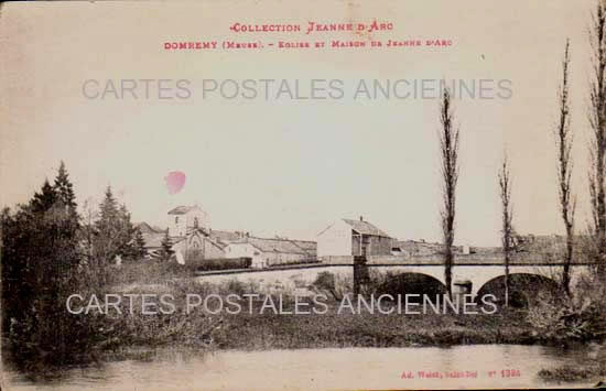 Cartes postales anciennes > CARTES POSTALES > carte postale ancienne > cartes-postales-ancienne.com Grand est Vosges Domremy La Pucelle