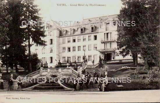 Cartes postales anciennes > CARTES POSTALES > carte postale ancienne > cartes-postales-ancienne.com Grand est Vosges Vittel