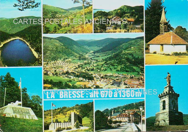 Cartes postales anciennes > CARTES POSTALES > carte postale ancienne > cartes-postales-ancienne.com Grand est Vosges La Bresse