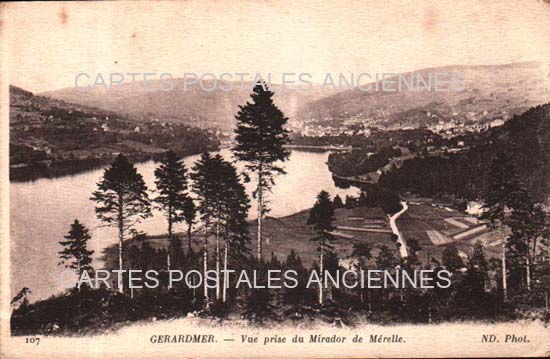 Cartes postales anciennes > CARTES POSTALES > carte postale ancienne > cartes-postales-ancienne.com Grand est Vosges Gerardmer