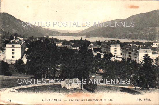 Cartes postales anciennes > CARTES POSTALES > carte postale ancienne > cartes-postales-ancienne.com Grand est Vosges Gerardmer