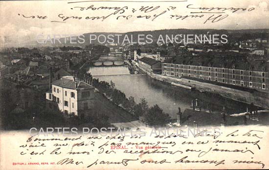 Cartes postales anciennes > CARTES POSTALES > carte postale ancienne > cartes-postales-ancienne.com Grand est Vosges Epinal