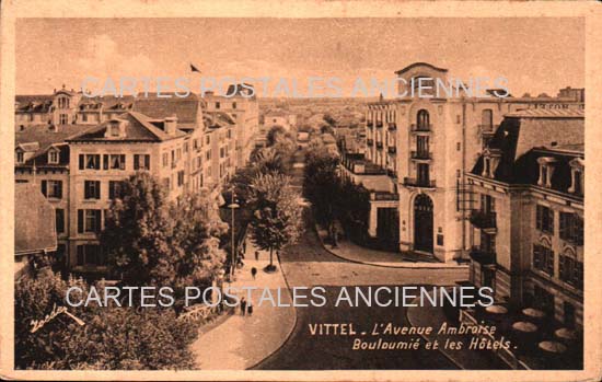 Cartes postales anciennes > CARTES POSTALES > carte postale ancienne > cartes-postales-ancienne.com Grand est Vosges Vittel