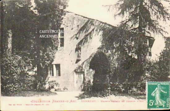 Cartes postales anciennes > CARTES POSTALES > carte postale ancienne > cartes-postales-ancienne.com Grand est Vosges Domremy La Pucelle