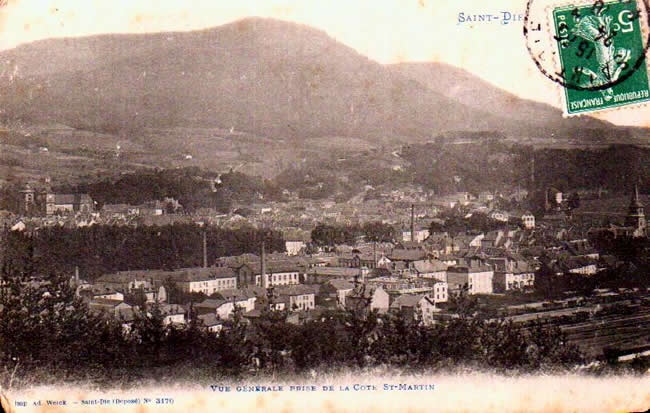 Cartes postales anciennes > CARTES POSTALES > carte postale ancienne > cartes-postales-ancienne.com Grand est Vosges Saint Die