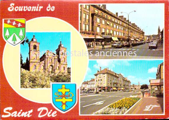 Cartes postales anciennes > CARTES POSTALES > carte postale ancienne > cartes-postales-ancienne.com Grand est Saint Die