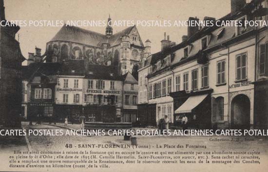 Cartes postales anciennes > CARTES POSTALES > carte postale ancienne > cartes-postales-ancienne.com Bourgogne franche comte Yonne