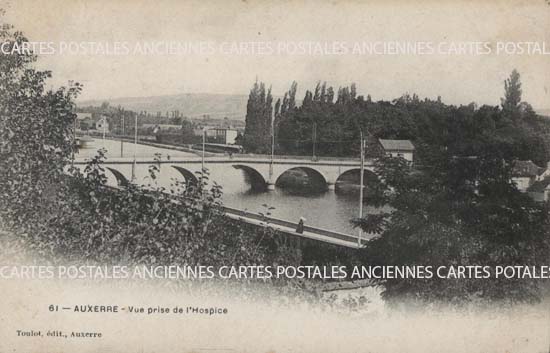 Cartes postales anciennes > CARTES POSTALES > carte postale ancienne > cartes-postales-ancienne.com Bourgogne franche comte Yonne