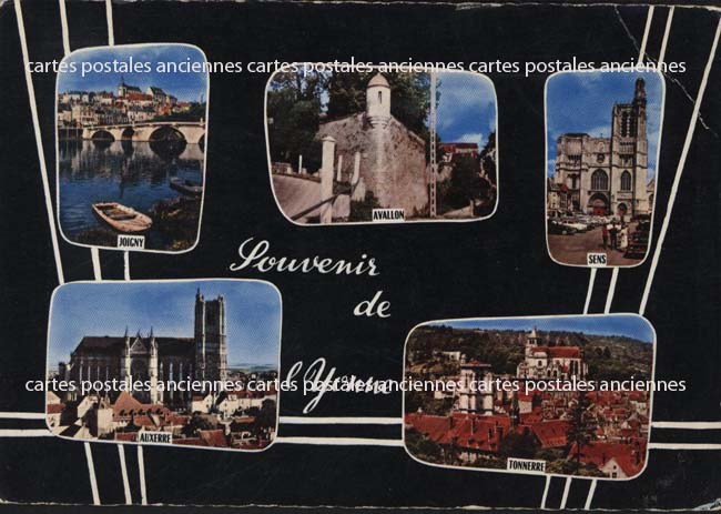 Cartes postales anciennes > CARTES POSTALES > carte postale ancienne > cartes-postales-ancienne.com Bourgogne franche comte Yonne