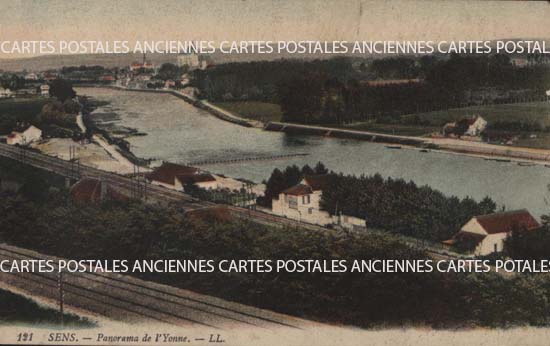 Cartes postales anciennes > CARTES POSTALES > carte postale ancienne > cartes-postales-ancienne.com Bourgogne franche comte Yonne