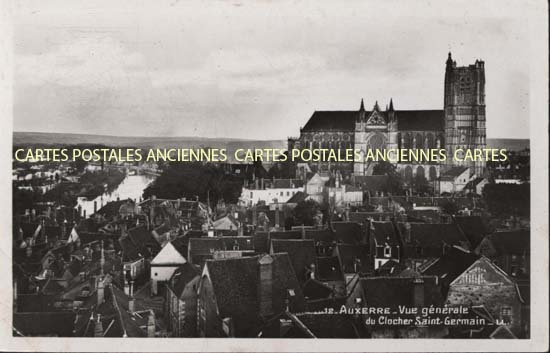 Cartes postales anciennes > CARTES POSTALES > carte postale ancienne > cartes-postales-ancienne.com Bourgogne franche comte Yonne Auxerre