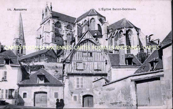 Cartes postales anciennes > CARTES POSTALES > carte postale ancienne > cartes-postales-ancienne.com Bourgogne franche comte Yonne Auxerre