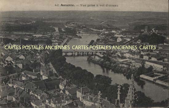 Cartes postales anciennes > CARTES POSTALES > carte postale ancienne > cartes-postales-ancienne.com Bourgogne franche comte Yonne Auxerre