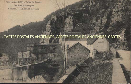 Cartes postales anciennes > CARTES POSTALES > carte postale ancienne > cartes-postales-ancienne.com Bourgogne franche comte Avallon