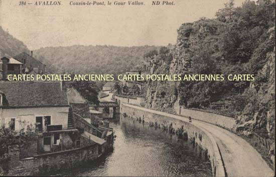 Cartes postales anciennes > CARTES POSTALES > carte postale ancienne > cartes-postales-ancienne.com Bourgogne franche comte Yonne Avallon