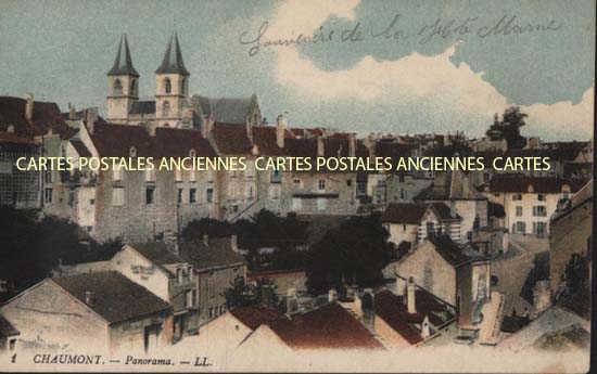 Cartes postales anciennes > CARTES POSTALES > carte postale ancienne > cartes-postales-ancienne.com Bourgogne franche comte Yonne Chaumont