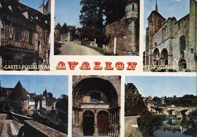 Cartes postales anciennes > CARTES POSTALES > carte postale ancienne > cartes-postales-ancienne.com Bourgogne franche comte Yonne Avallon