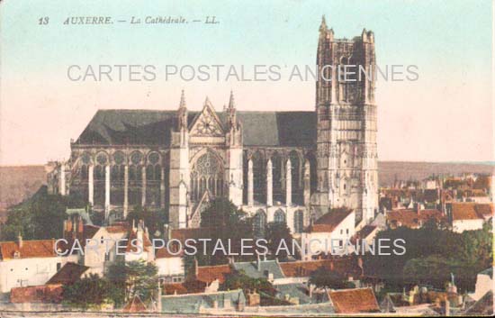 Cartes postales anciennes > CARTES POSTALES > carte postale ancienne > cartes-postales-ancienne.com Bourgogne franche comte Yonne Auxerre