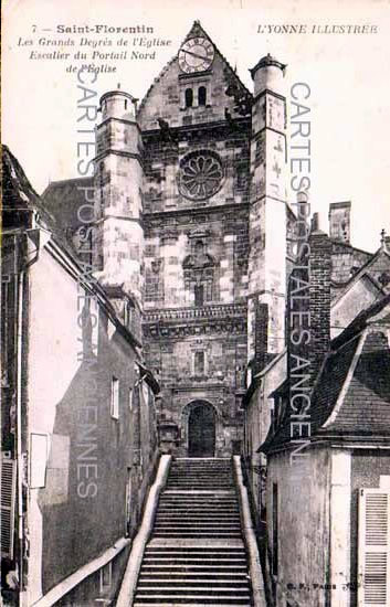 Cartes postales anciennes > CARTES POSTALES > carte postale ancienne > cartes-postales-ancienne.com Bourgogne franche comte Yonne Saint Florentin