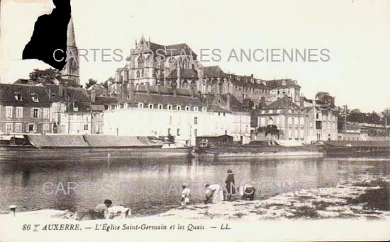 Cartes postales anciennes > CARTES POSTALES > carte postale ancienne > cartes-postales-ancienne.com Bourgogne franche comte Yonne Auxerre