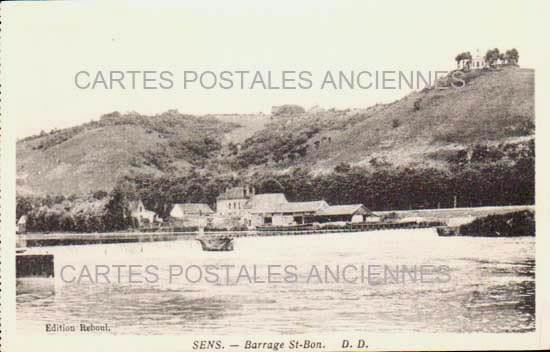 Cartes postales anciennes > CARTES POSTALES > carte postale ancienne > cartes-postales-ancienne.com Bourgogne franche comte Yonne Sens