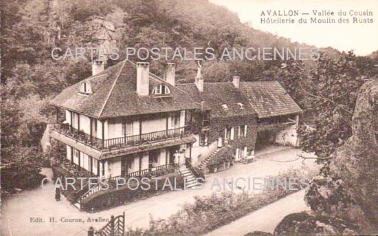 Cartes postales anciennes > CARTES POSTALES > carte postale ancienne > cartes-postales-ancienne.com Bourgogne franche comte Yonne Avallon