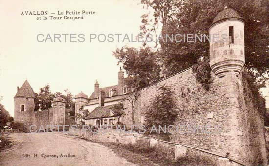 Cartes postales anciennes > CARTES POSTALES > carte postale ancienne > cartes-postales-ancienne.com Bourgogne franche comte Yonne Avallon