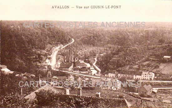 Cartes postales anciennes > CARTES POSTALES > carte postale ancienne > cartes-postales-ancienne.com Bourgogne franche comte Yonne Avallon