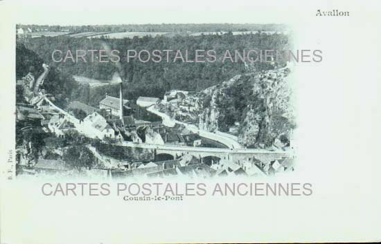 Cartes postales anciennes > CARTES POSTALES > carte postale ancienne > cartes-postales-ancienne.com Bourgogne franche comte Yonne Avallon