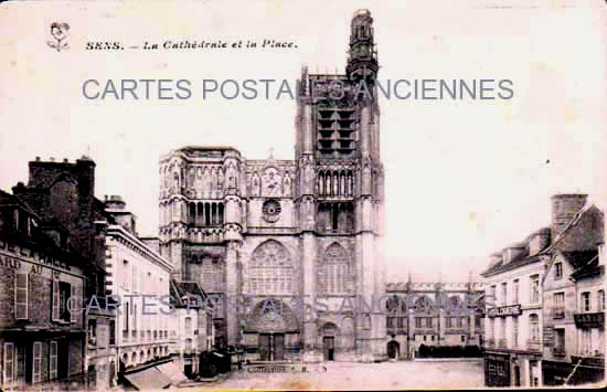 Cartes postales anciennes > CARTES POSTALES > carte postale ancienne > cartes-postales-ancienne.com Bourgogne franche comte Yonne Sens