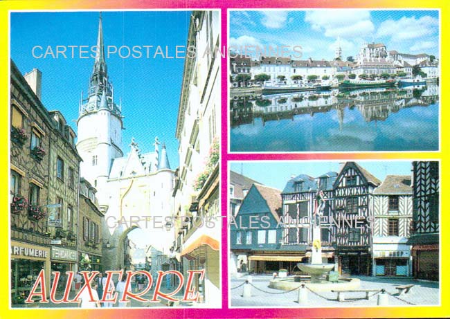 Cartes postales anciennes > CARTES POSTALES > carte postale ancienne > cartes-postales-ancienne.com Bourgogne franche comte Yonne Auxerre