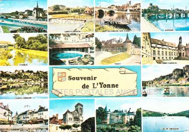 Cartes postales anciennes > CARTES POSTALES > carte postale ancienne > cartes-postales-ancienne.com Bourgogne franche comte Yonne Avallon