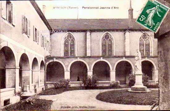 Cartes postales anciennes > CARTES POSTALES > carte postale ancienne > cartes-postales-ancienne.com Bourgogne franche comte Yonne Avallon