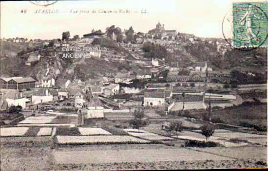 Cartes postales anciennes > CARTES POSTALES > carte postale ancienne > cartes-postales-ancienne.com Bourgogne franche comte Yonne Avallon