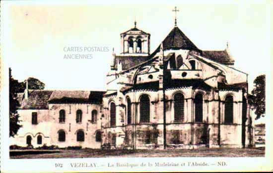 Cartes postales anciennes > CARTES POSTALES > carte postale ancienne > cartes-postales-ancienne.com Bourgogne franche comte Yonne Vezelay