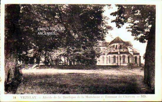 Cartes postales anciennes > CARTES POSTALES > carte postale ancienne > cartes-postales-ancienne.com Bourgogne franche comte Yonne Vezelay