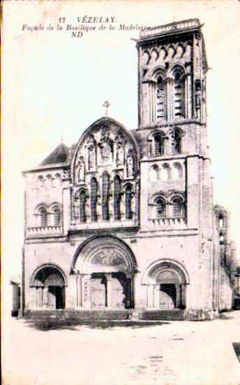 Cartes postales anciennes > CARTES POSTALES > carte postale ancienne > cartes-postales-ancienne.com Bourgogne franche comte Yonne Vezelay