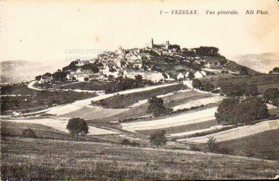 Cartes postales anciennes > CARTES POSTALES > carte postale ancienne > cartes-postales-ancienne.com Bourgogne franche comte Yonne Vezelay