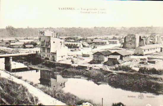 Cartes postales anciennes > CARTES POSTALES > carte postale ancienne > cartes-postales-ancienne.com Bourgogne franche comte Yonne Varennes