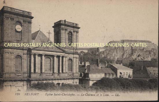 Cartes postales anciennes > CARTES POSTALES > carte postale ancienne > cartes-postales-ancienne.com Bourgogne franche comte Belfort