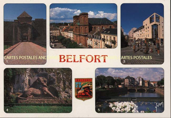 Cartes postales anciennes > CARTES POSTALES > carte postale ancienne > cartes-postales-ancienne.com Bourgogne franche comte Belfort