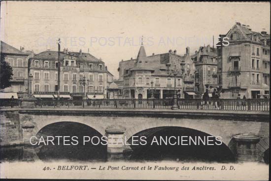 Cartes postales anciennes > CARTES POSTALES > carte postale ancienne > cartes-postales-ancienne.com Bourgogne franche comte Belfort