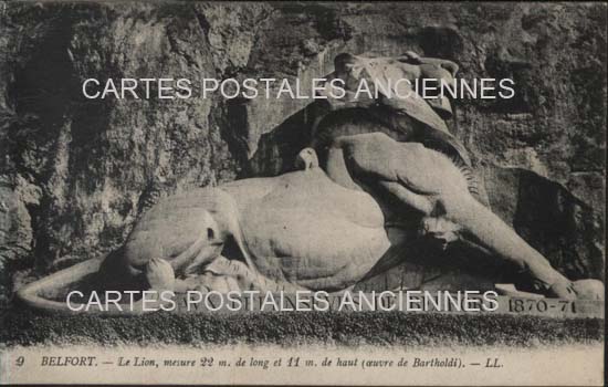 Cartes postales anciennes > CARTES POSTALES > carte postale ancienne > cartes-postales-ancienne.com Bourgogne franche comte Belfort