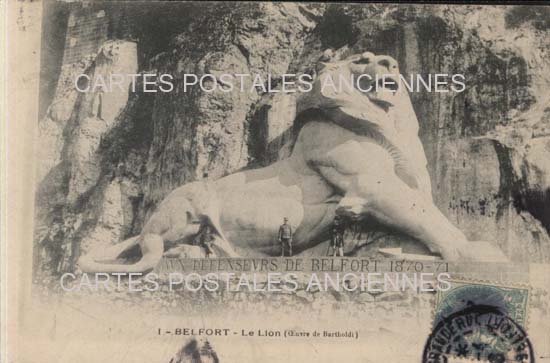 Cartes postales anciennes > CARTES POSTALES > carte postale ancienne > cartes-postales-ancienne.com Bourgogne franche comte Belfort